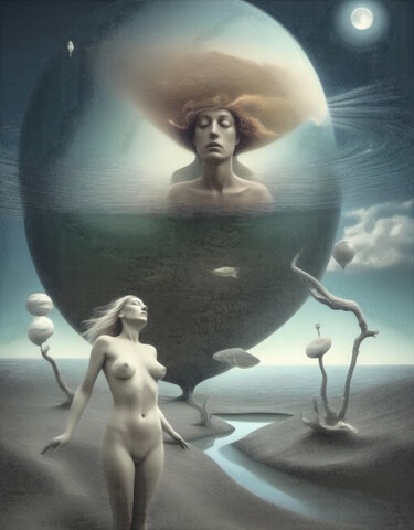 数字艺术 标题为“Dreamscape Chronicl…” 由Probebyar, 原创艺术品, AI生成的图像