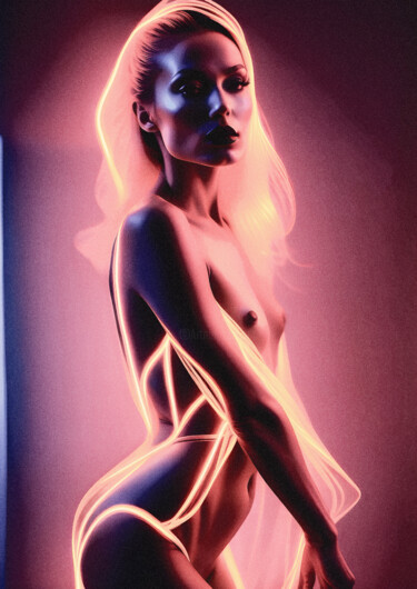 Artes digitais intitulada "Radiant Reverie No…" por Probebyar, Obras de arte originais, Imagem gerada por IA