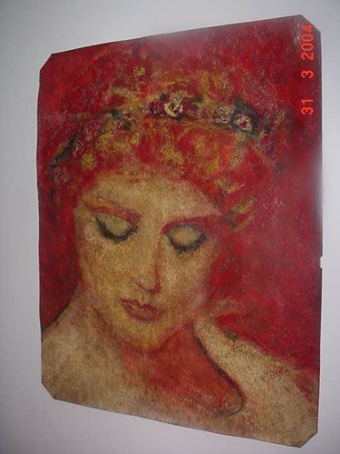 Pintura intitulada "Bella" por Arpa, Obras de arte originais, Óleo