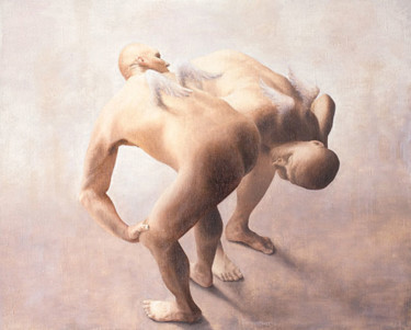 Картина под названием "Природа" - Prospero, Подлинное произведение искусства, Масло