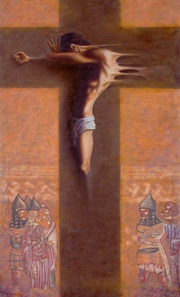 Картина под названием "Возрождение" - Prospero, Подлинное произведение искусства, Масло