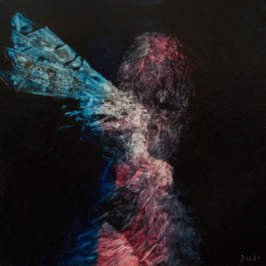 Peinture intitulée "Seraph" par Przemek Kret, Œuvre d'art originale, Huile