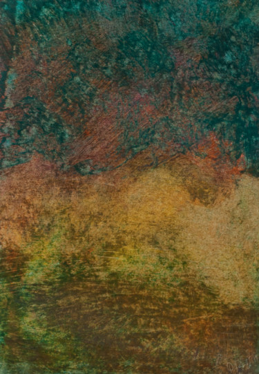 "Lake Autumn" başlıklı Resim Przemek Kret tarafından, Orijinal sanat, Pastel