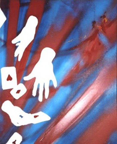 Painting titled "Hand Of Fate" by Hetherington Karim, Original Artwork