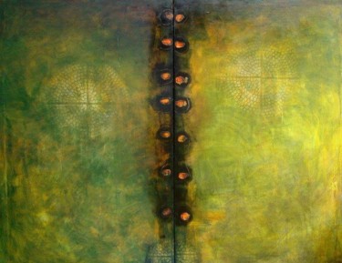 Pintura titulada "Soliloqueos II" por Gabriel Galeano, Obra de arte original, Acrílico