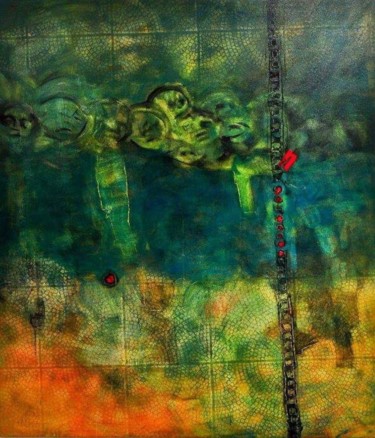 Pintura titulada "Soliloqueos" por Gabriel Galeano, Obra de arte original, Acrílico