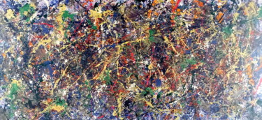 Pittura intitolato "Elementi primordiali" da Puliafico, Opera d'arte originale, Smalto