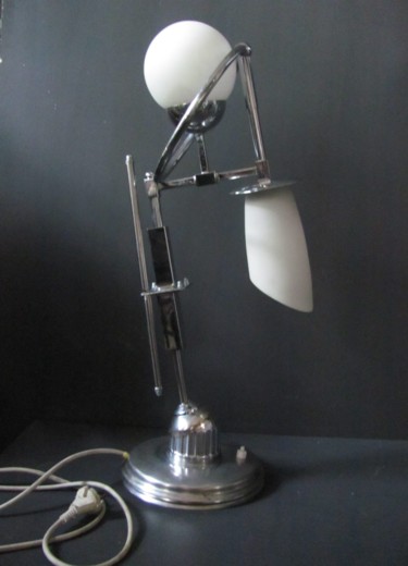 Скульптура под названием "лампа "ЯХТА"" - Сергей Боголюбов, Подлинное произведение искусства