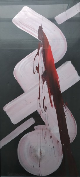Malerei mit dem Titel "Абстракция 19 (1)" von Sergei Bogoliubov, Original-Kunstwerk, Acryl
