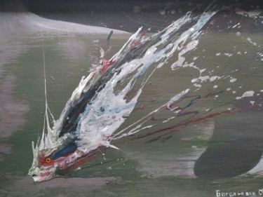 Malerei mit dem Titel "Абстракция 19/4 (мо…" von Sergei Bogoliubov, Original-Kunstwerk, Acryl
