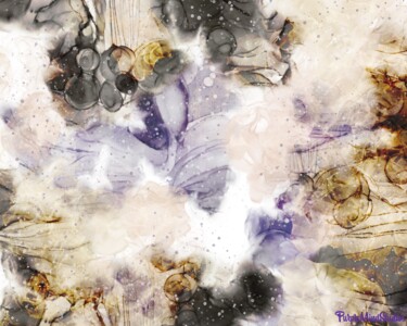 Цифровое искусство под названием "Alcohol Ink Earth T…" - Purplemindstudios, Подлинное произведение искусства, Цифровая живо…