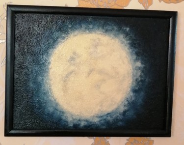 Malarstwo zatytułowany „Луна” autorstwa Алёна Руская, Oryginalna praca, Olej