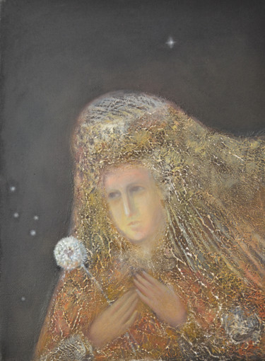 Картина под названием "Stars" - Uriy Pianida, Подлинное произведение искусства, Масло