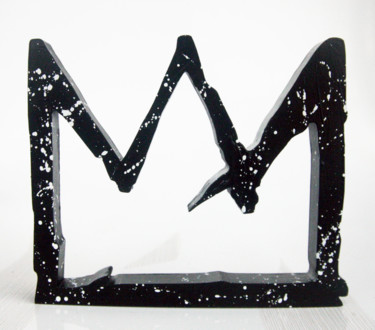 Sculpture titled "PyB KING Basquiat ,…" by Pyb, Original Artwork, Resin