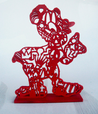 雕塑 标题为“PyB Picsou , 2021…” 由Pyb, 原创艺术品, 树脂