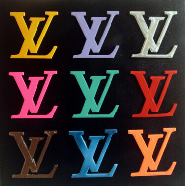 Картина под названием "PyB Louis Vuitton c…" - Pyb, Подлинное произведение искусства, Коллажи