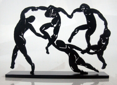 Escultura intitulada "PyB La ronde de Mat…" por Pyb, Obras de arte originais, Resina
