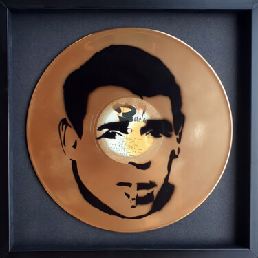 Painting titled "PyB jacques BREL ,…" by Pyb, Original Artwork, Spray paint