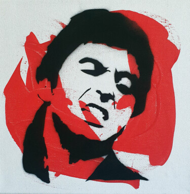 Peinture intitulée "PyB Scarface Al Pac…" par Pyb, Œuvre d'art originale, Acrylique Monté sur Châssis en bois