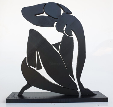 Sculpture titled "PyB Girl Matisse ,…" by Pyb, Original Artwork, Resin