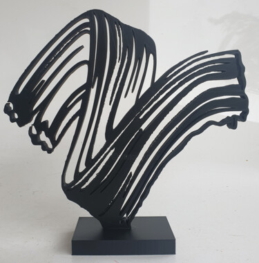 雕塑 标题为“PyB Paint Roy Licht…” 由Pyb, 原创艺术品, 树脂