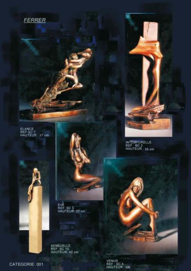 Sculpture intitulée "Collections peintur…" par Ferrer / Py.R  /  Gef, Œuvre d'art originale