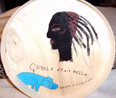 Painting titled "Qu'elle était belle" by Q.Mumu, Original Artwork