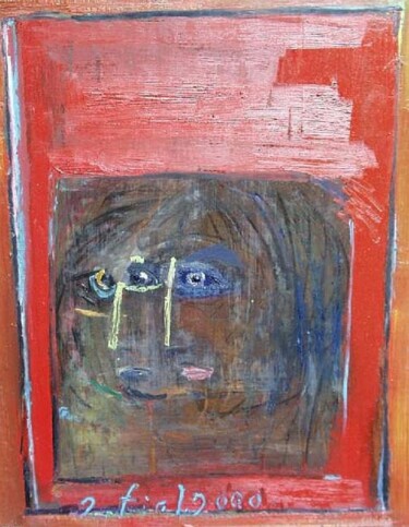 Painting titled "Fiel 2000" by Q.Mumu, Original Artwork