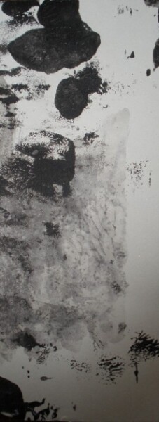Painting titled "Alien in the mist" by Q.Mumu, Original Artwork