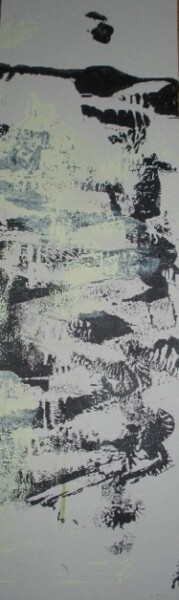Painting titled "Zig zag mountain ro…" by Q.Mumu, Original Artwork