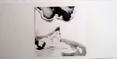 Painting titled "drifting iceberg" by Q.Mumu, Original Artwork