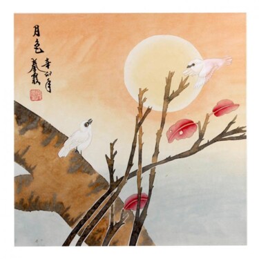 绘画 标题为“Moonlight” 由Qin, 原创艺术品, 油