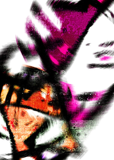 Arts numériques intitulée "Invasion of space c…" par Qlsf / Cw Mixart, Œuvre d'art originale, Travail numérique 2D