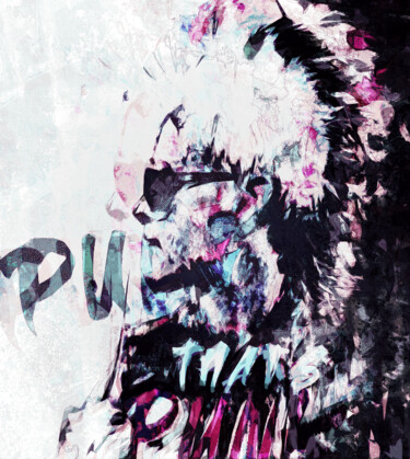 Digitale Kunst mit dem Titel "That's punk - punk…" von Qlstuff.Limited, Original-Kunstwerk, Digitale Malerei