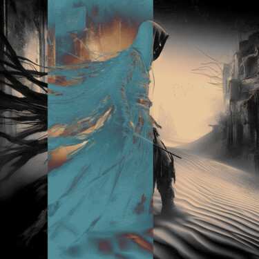 Digital Arts titled "dune story 2124006" by Qlstuff.Limited, Original Artwork, 2D Digital Work