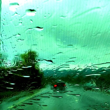 Fotografie getiteld "Welsh Rain 14" door Qo, Origineel Kunstwerk, Digitale fotografie