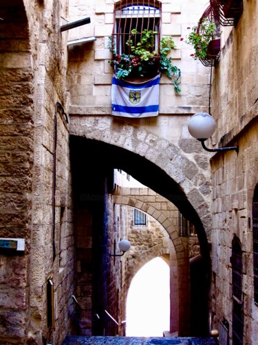 Photographie intitulée "Lions Den, Old City…" par J.A. Quattro (Qu4ttroStudio), Œuvre d'art originale, Photographie non mani…