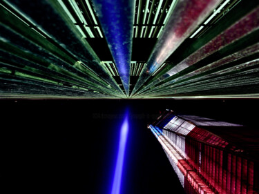 Fotografía titulada "Towers of Light 9-1…" por J.A. Quattro (Qu4ttroStudio), Obra de arte original, Fotografía no manipulada