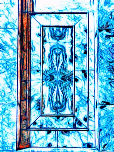 Digital Arts titled "Electric Blue Moria…" by J.A. Quattro (Qu4ttroStudio), Original Artwork, Non Manipulated Photography