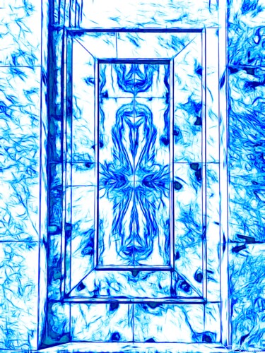 Arte digital titulada "True Blue Moriah Ma…" por J.A. Quattro (Qu4ttroStudio), Obra de arte original, Fotografía no manipula…