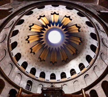 Photography titled "Dome of the Sepulch…" by J.A. Quattro (Qu4ttroStudio), Original Artwork, Non Manipulated Photography
