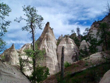 Photographie intitulée "Tent Rocks Kashe Ke…" par J.A. Quattro (Qu4ttroStudio), Œuvre d'art originale, Photographie non mani…