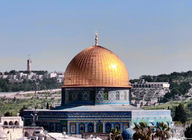 Photography titled "Dome of the Rock, E…" by J.A. Quattro (Qu4ttroStudio), Original Artwork, Non Manipulated Photography