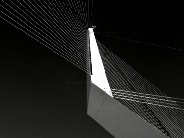 Fotografia intitulada "Chords Bridge: Sant…" por J.A. Quattro (Qu4ttroStudio), Obras de arte originais, Fotografia Não Manip…