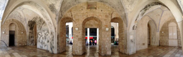 Photography titled "Mamilla Arches Pano…" by J.A. Quattro (Qu4ttroStudio), Original Artwork, Non Manipulated Photography