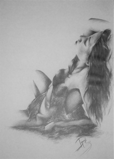 Drawing titled "Selfie Squared" by Dominika Bartková, Original Artwork, Pencil