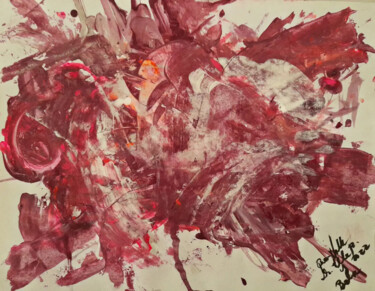 Pintura titulada "Abstract Art: Mamá…" por Queennoble Dr. Elle Ramirez, Obra de arte original, Acrílico Montado en Bastidor…