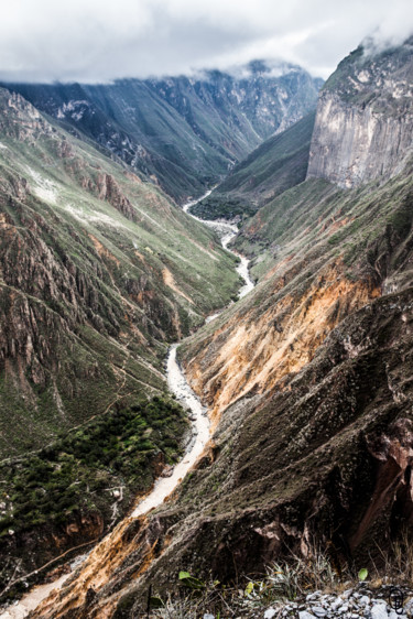 Photographie intitulée "Canyon de Colca." par Quentin Ferjou, Œuvre d'art originale