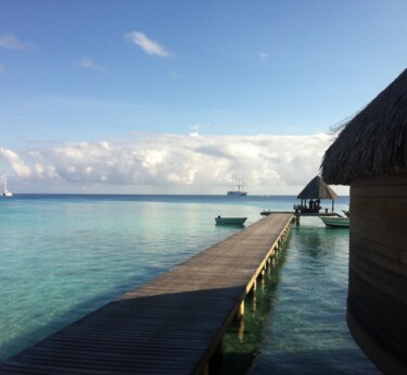 Fotografia zatytułowany „TAHITI” autorstwa Quentin Saint Roman, Oryginalna praca, Fotografia cyfrowa