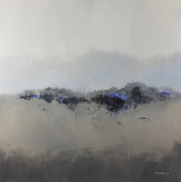 Peinture intitulée "Horizon 14" par Daniel Quievreux, Œuvre d'art originale, Huile